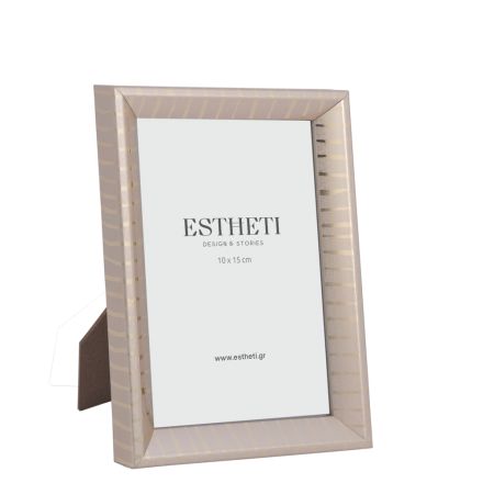 TABLE PHOTO FRAME (10x15) PLASTIC GOLD