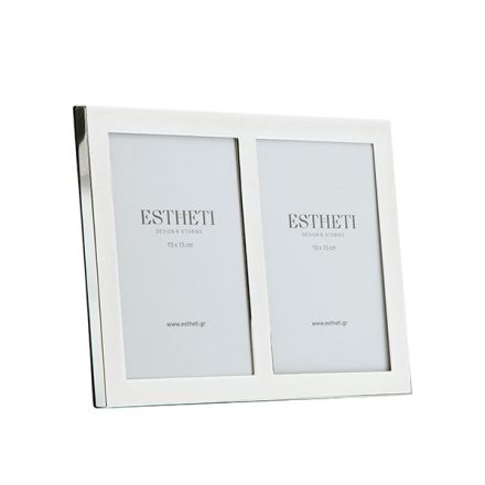 ΚΟΡΝΙΖΑ ΔΙΠΛΗ (10x15) ΜΕΤΑΛΛΙΚΗ ΕΠΑΡΓΥΡΗ ΑΣΗΜΙ