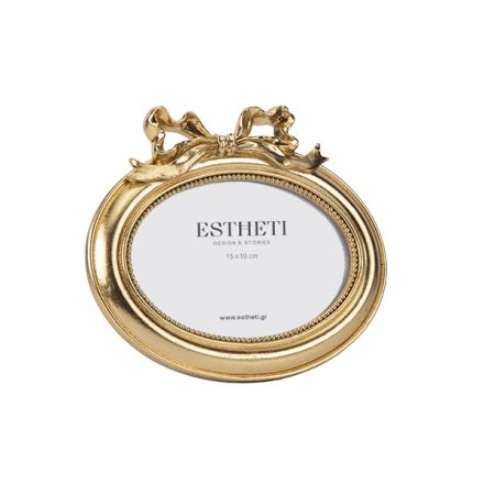 ΚΟΡΝΙΖΑ (15x10) ΤΟΙΧΟΥ ΜΕ ΦΙΟΓΚΟ ΠΟΛΥΡΕΖΙΝ ΧΡΥΣΗ 19x2x16cm