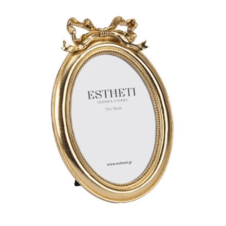 ΚΟΡΝΙΖΑ (13x18) ΤΟΙΧΟΥ ΜΕ ΦΙΟΓΚΟ ΠΟΛΥΡΕΖΙΝ ΧΡΥΣΗ 16.5x1.7x24cm