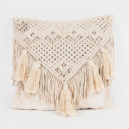 ΜΑΞΙΛΑΡΙ ΜΑΚΡΑΜΕ ΜΠΕΖ 45x45cm