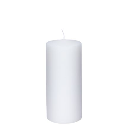 CANDLE WHITE 8x18cm