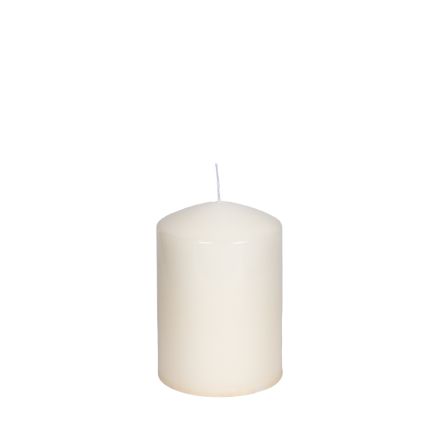 CANDLE ECRU 7x10cm