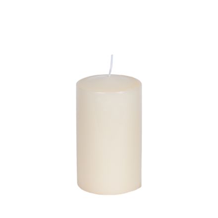 CANDLE ECRU 8x14cm
