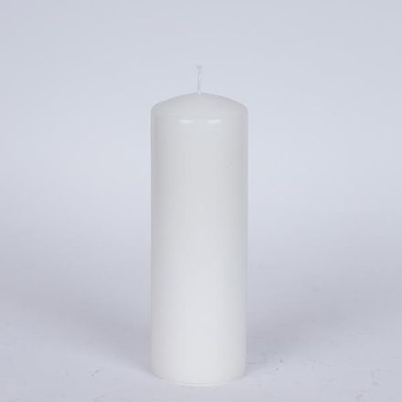 ΚΕΡΙ ΛΕΥΚΟ ΜΕ ΑΡΩΜΑ WHITE MUSK 6x18cm