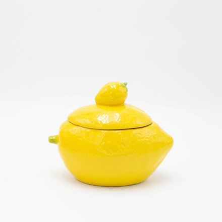 ΔΙΑΚΟΣΜΗΤΙΚΟ ΜΠΩΛ ΛΕΜΟΝΙ ΚΕΡΑΜΙΚΟ ΚΙΤΡΙΝΟ 18.2x12.3x14.5cm