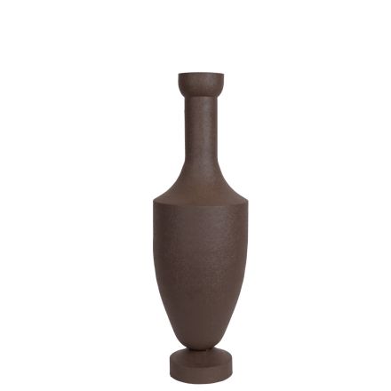 ΒΑΖΟ ΜΕΤΑΛΛΙΚΟ ΚΑΦΕ 23x23x72cm