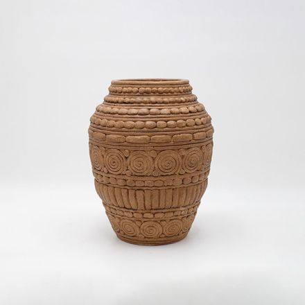ΒΑΖΟ ΤΣΙΜΕΝΤΕΝΙΟ ΚΑΦΕ 22x22x28cm