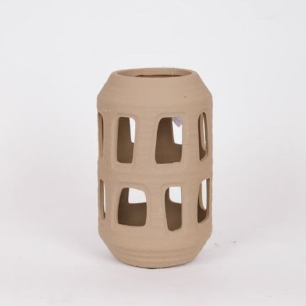 ΦΑΝΑΡΙ ΚΕΡΑΜΙΚΟ ΚΑΦΕ 20x20x37.5cm