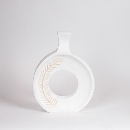 ΒΑΖΟ ΞΥΛΟ ΛΕΥΚΟ-ΦΥΣΙΚΟ 25x6x32cm