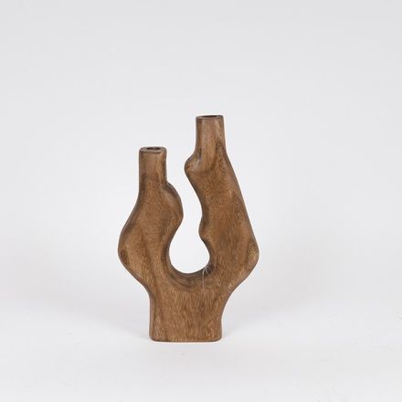 ΒΑΖΟ ΞΥΛΟ ΚΑΦΕ 20x6x35cm