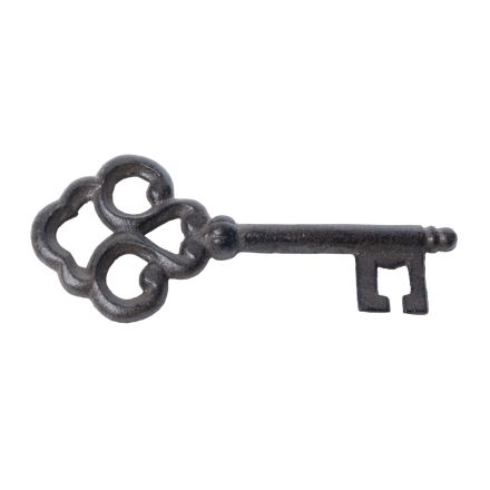 DECORATIVE KEYS CAST IRON BROWN 24.5x2.5x10cm