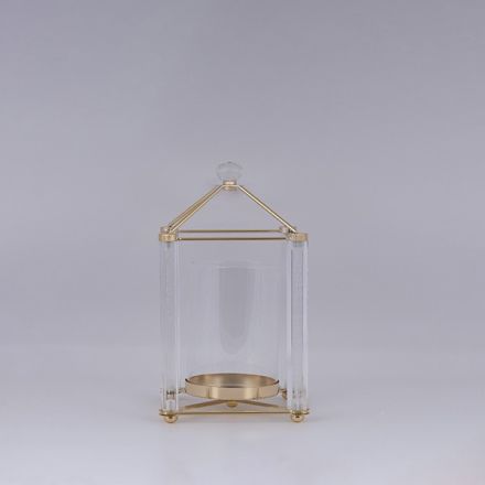 ΦΑΝΑΡΙ ΜΕΤΑΛΛΙΚΟ ΧΡΥΣΟ 15x28cm