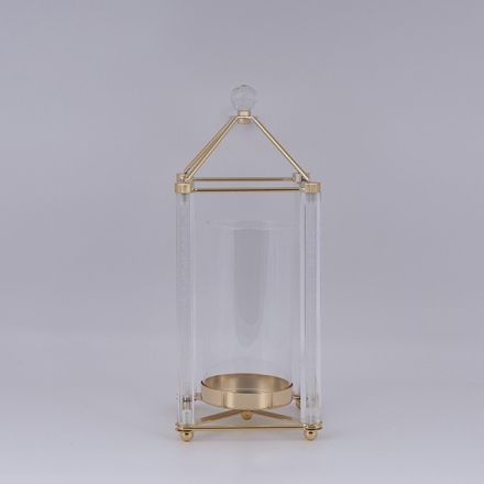ΦΑΝΑΡΙ ΜΕΤΑΛΛΙΚΟ ΧΡΥΣΟ 15x34cm