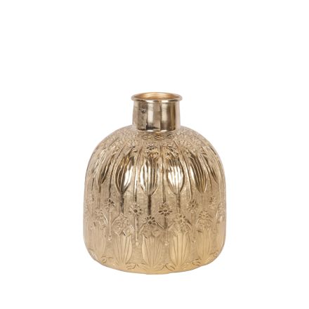 ΒΑΖΟ ΜΕΤΑΛΛΙΚΟ ΧΡΥΣΟ 9x24x28cm
