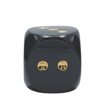 ΔΙΑΚΟΣΜΗΤΙΚΟ ΖΑΡΙ ΜΑΥΡΟ - ΧΡΥΣΟ 10x10x9.5cm