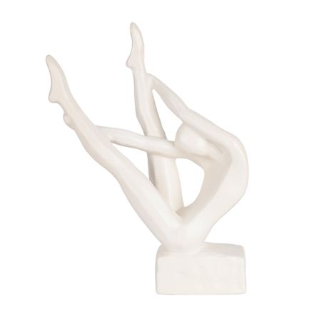 ΓΛΥΠΤΟ ΑΝΘΡΩΠΟΣ ΚΕΡΑΜΙΚΟ ΛΕΥΚΟ 7x19x26cm