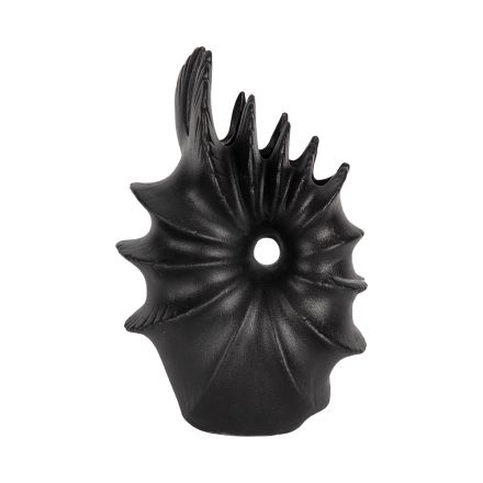 ΒΑΖΟ ΚΕΡΑΜΙΚΟ ΚΟΧΥΛΙ ΜΑΥΡΟ 14.3x10.3x21.5cm