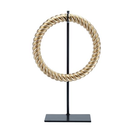 ΣΤΕΦΑΝΙ ΠΟΛΥΡΕΖΙΝ ΧΡΥΣΟ 29x8.5x46cm