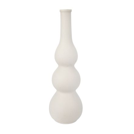 ΒΑΖΟ ΠΟΡΣΕΛΑΝΙΝΟ ΛΕΥΚΟ 14x14x40cm