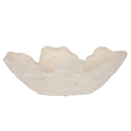 ΔΙΑΚΟΣΜΗΤΙΚΟ ΜΠΩΛ ΠΟΡΣΕΛΑΝΙΝΟ ΛΕΥΚΗ 34.5x13x12cm