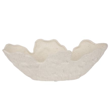 ΔΙΑΚΟΣΜΗΤΙΚΟ ΜΠΩΛ ΠΟΡΣΕΛΑΝΙΝΟ ΛΕΥΚΗ 34.5x13x12cm