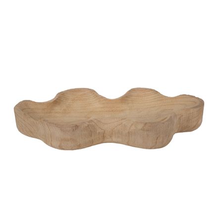 ΔΙΑΚΟΣΜΗΤΙΚΗ ΠΙΑΤΕΛΑ ΞΥΛΙΝΗ ΦΥΣΙΚΟ 50x23.5x8cm