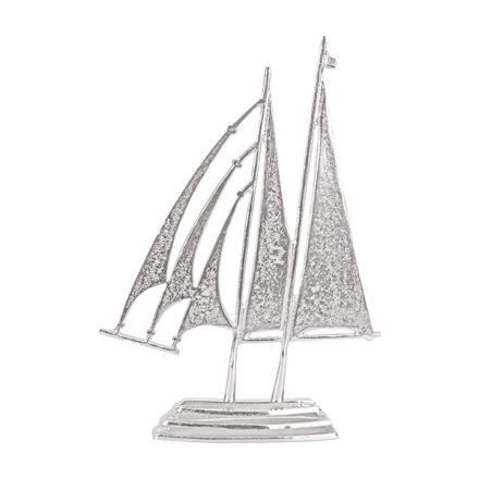 ΚΑΡΑΒΙ ΜΕΤΑΛΛΙΚΟ ΑΣΗΜΙ 35x7.5x47.5cm