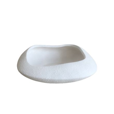 ΔΙΑΚΟΣΜΗΤΙΚΗ ΠΙΑΤΕΛΑ ΚΕΡΑΜΙΚΗ ΛΕΥΚΗ 31x31x9.5cm