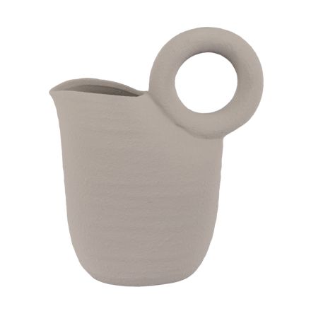 JAR CERAMIC WHITE 29x15x35.5cm