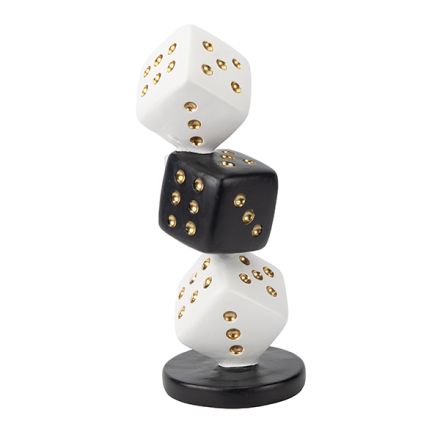 ΖΑΡΙΑ ΠΟΛΥΡΕΣΙΝ ΛΕΥΚΑ - ΧΡΥΣΑ - ΜΑΥΡO 12x12x31cm