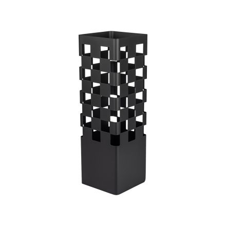 ΟΜΠΡΕΛΟΘΗΚΗ ΜΕΤΑΛΛΙΚΗ ΜΑΥΡΗ ΜΑΤ 16x16x49cm