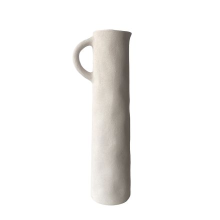 ΚΑΝΑΤΑ ΚΕΡΑΜΙΚΗ ΛΕΥΚΗ 22x16.5x64cm