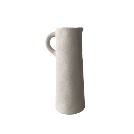ΚΑΝΑΤΑ ΚΕΡΑΜΙΚΗ ΛΕΥΚΗ 15.5x12.5x33cm